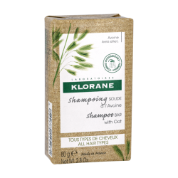Klorane Shampoo Solido All'Avena Idratante e Protettivo 80 G - Shampoo per lavaggi frequenti - 982007965 - Klorane - € 9,25