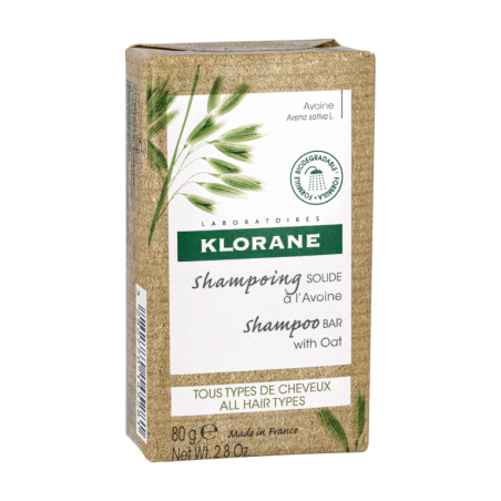 Klorane Shampoo Solido All'Avena Idratante e Protettivo 80 G Klorane - 1 Klorane Shampoo Solido All'Avena Idratante e Protettivo 80 G Klorane - 1