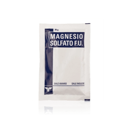 Magnesio Solfato FU Favorisce L'Evacuazione Intestinale 30 G - Integratori per regolarità intestinale e stitichezza - 9016516...