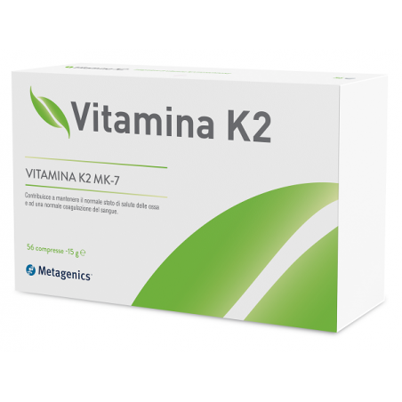 Metagenics Belgium Bvba Vitamina K2 Metagenics 56 Compresse Metagenics - 1 Metagenics Belgium Bvba Vitamina K2 Metagenics 56 Compresse Metagenics - 1
