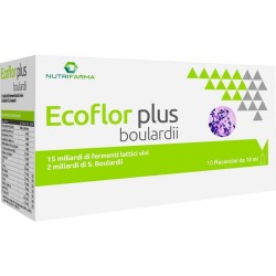 Aqua Viva Ecoflor Plus Boulardii 10 Flaconcini - Fermenti lattici - 984145627 - Aqua Viva - € 15,42