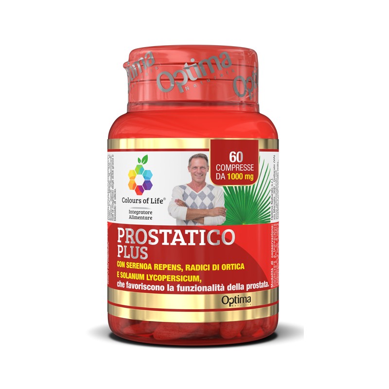 Optima Naturals Colours Of Life Prostatico Plus 60 Compresse 1000 Mg - Integratori per prostata - 927259883 - Optima Naturals...