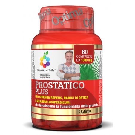 Optima Naturals Colours Of Life Prostatico Plus 60 Compresse 1000 Mg - Integratori per prostata - 927259883 - Optima Naturals...
