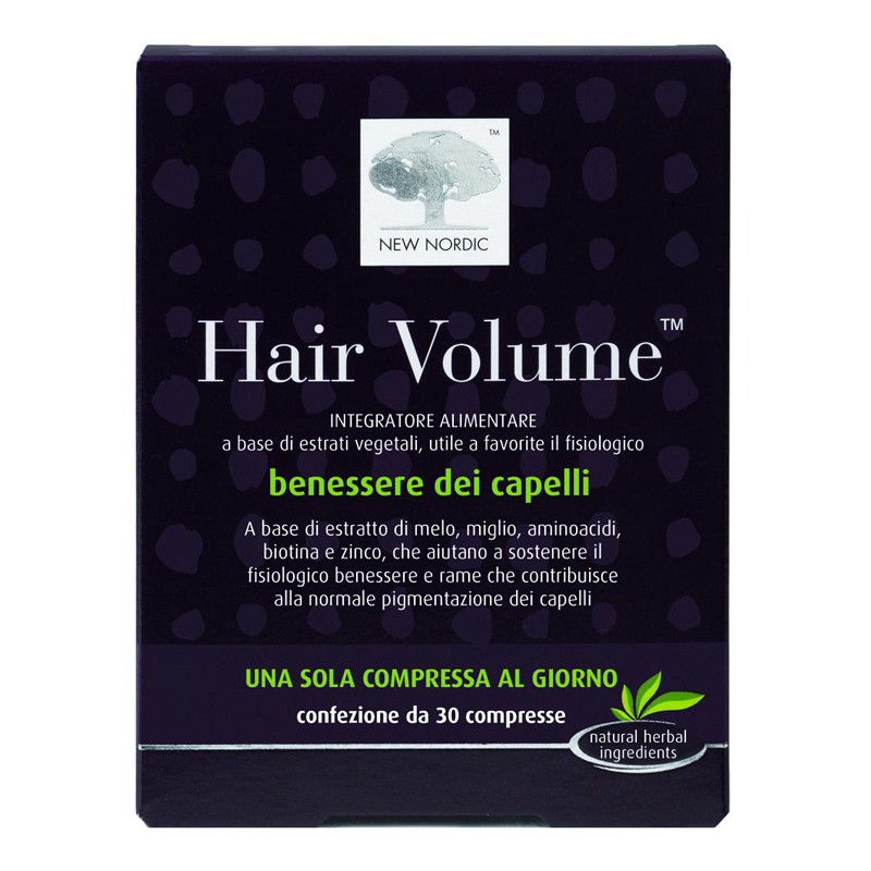 New Nordic Hair Volume Integratore Alimentare Blister 30 Compresse - Integratori per pelle, capelli e unghie - 932161033 - Ne...
