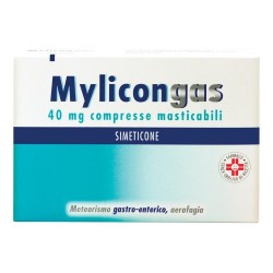 Mylicongas Simeticone Meteorismo Gastro-Enterico e Aerofagia 50 Compresse - Farmaci per meteorismo e flatulenza - 038140012 -...