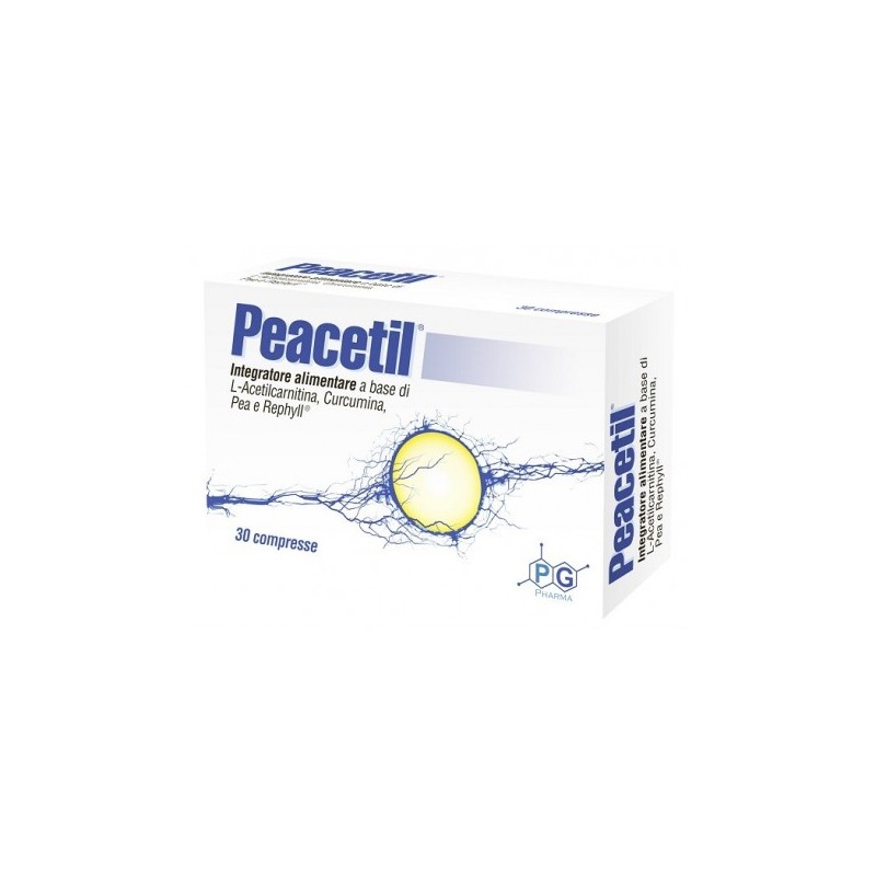 Peacetil Integratore Antiossidante e Per Sistema Nervoso 30 Compresse - Integratori per sistema nervoso - 983310689 - Peaceti...