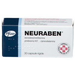 Neuraben Farmaco per l'Infiammazione dei Nervi Periferici 30 Capsule - Integratori per sistema nervoso - 023585019 - Pfizer I...