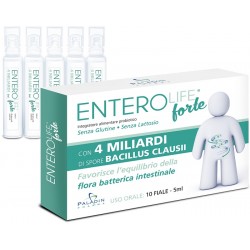 Paladin Pharma Enterolife Forte 4 Miliardi 10 Fiale Da 5 Ml - Integratori di fermenti lattici - 926567239 - Paladin Pharma - ...