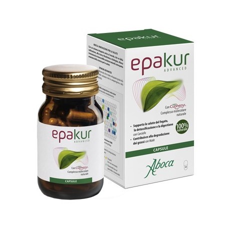 Aboca Epakur Advanced Integratore Per Il Fegato 50 Capsule Aboca - 1 Aboca Epakur Advanced Integratore Per Il Fegato 50 Capsule Aboca - 1