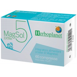Herboplanet Magsol 5 Extra 60 Compresse - Carenza di ferro - 983696079 - Herboplanet - € 18,43