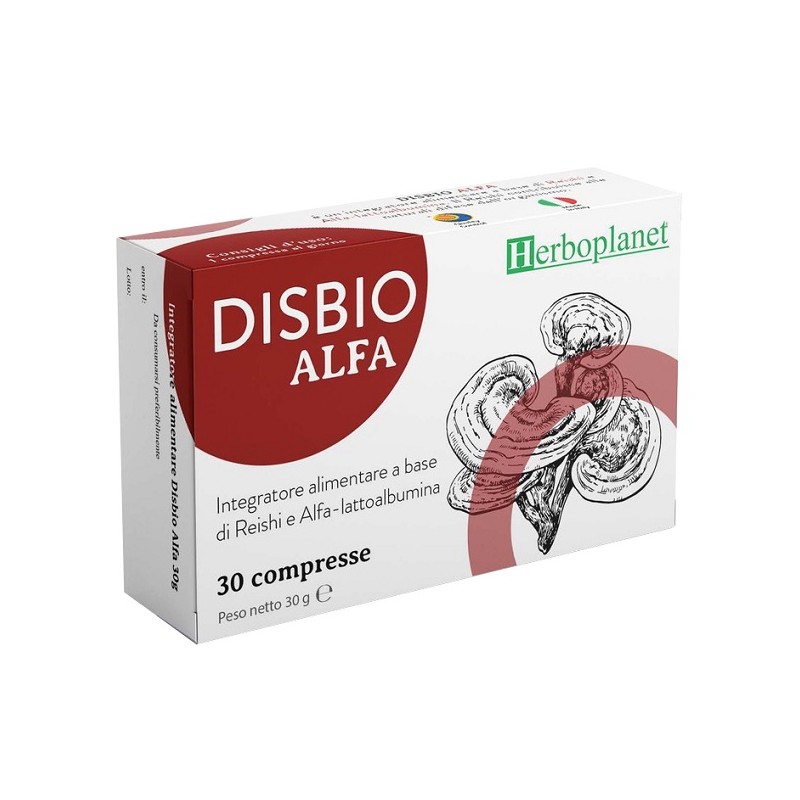 Disbio Alfa Integratore per le Difese Naturali 30 Compresse - Integratori per difese immunitarie - 984652038 - Herboplanet - ...