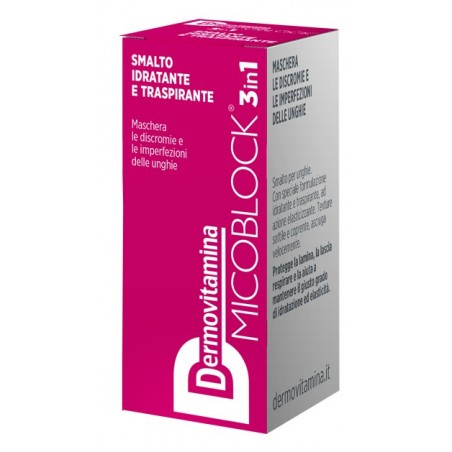 Dermovitamina Micoblock Smalto Fucsia 5 Ml - Smalti per unghie - 979321332 - Dermovitamina - € 4,84