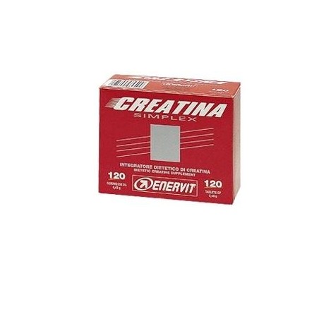 Enervit Creatina 120 Compresse - Integratori per sportivi - 909952602 - Enervit - € 36,49