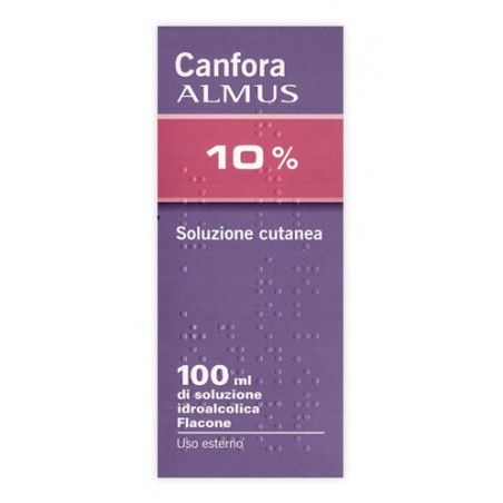 Canfora Almus 10% Soluzione Cutanea - Dolori muscolari e articolari - 031312010 - Almus - € 2,94