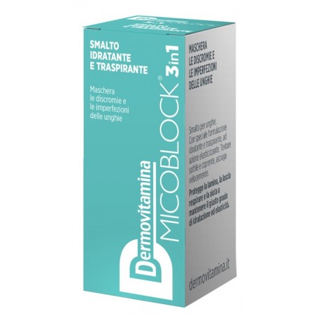 Dermovitamina Micoblock Smalto Turchese 5 Ml - Smalti per unghie - 979321344 - Dermovitamina - € 5,49