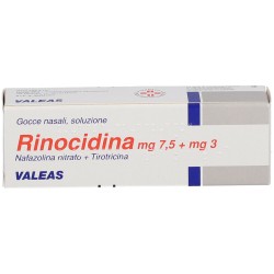 Rinocidina Terapia Topica per Riniti e Sinusiti Batteriche 15 Ml Gocce Nasali - Decongestionanti nasali - 004347011 - Rinocid...