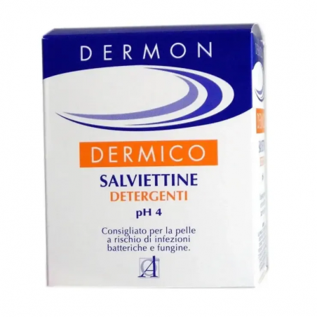 DERMON DERMICO SALVIETTINE DETERGENTI 10 PEZZI - 1 DERMON DERMICO SALVIETTINE DETERGENTI 10 PEZZI - 1