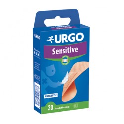 Agave Cerotto Urgo Sensitive Stretch 20 Pezzi Assortiti - Medicazioni - 970446035 - Agave - € 2,96