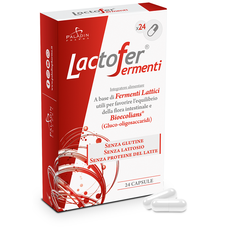 Paladin Pharma Lactofer Fermenti 24 Capsule Paladin Pharma - 1