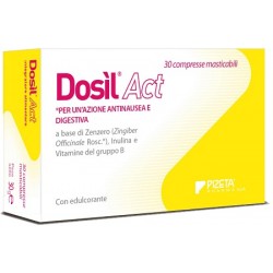 Pizeta Pharma Dosil Act 30 Compresse Masticabili - Integratori per apparato digerente - 985518303 - Pizeta Pharma - € 12,63