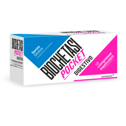 Biochetasi Pocket Digestivo 18 Compresse Masticabili - Integratori per apparato digerente - 974034439 - Biochetasi - € 6,46