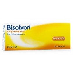 Sanofi Bisolvon 8 Mg Compresse - Farmaci per tosse secca e grassa - 021004027 - Bisolvon - € 8,65