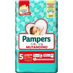 Fater Pampers Baby Dry Pannolino Mutandina Junior Small Pack 14 Pezzi - Pannolini - 985995719 - Fater - € 7,65