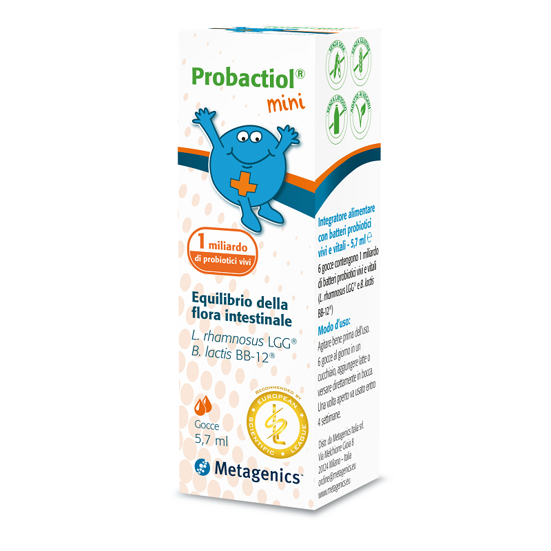 Metagenics Belgium Bvba Probactiol Mini Gocce 21 Porzioni - Fermenti lattici per bambini - 980682241 - Metagenics - € 15,98