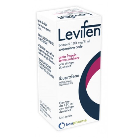 Exipharma Levifen Bambini - Farmaci per dolori muscolari e articolari - 041869013 - Exipharma - € 11,80