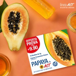 Act Papaya Per Metabolismo Energetico e Difese Immunitarie 30 Bustine Linea Act - 2