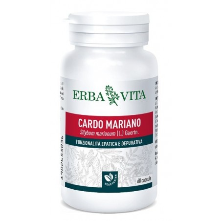 Erba Vita Group Cardo Mariano 60 Capsule 400 Mg Erba Vita - 1 Erba Vita Group Cardo Mariano 60 Capsule 400 Mg Erba Vita - 1