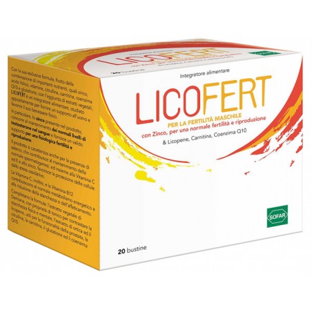 Sofar Licofert 20 Bustine - Integratori per apparato uro-genitale e ginecologico - 981501859 - Sofar - € 36,00