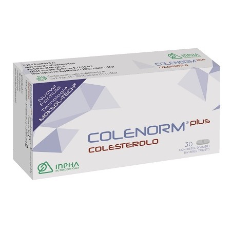 Inpha Duemila Colenorm Plus Colesterolo 30 Compresse Divisibili Inpha Duemila - 1 Inpha Duemila Colenorm Plus Colesterolo 30 Compresse Divisibili Inpha Duemila - 1
