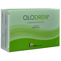 Gefo Nutrition Olodren 40 Compresse - Integratori drenanti e pancia piatta - 935229435 - Gefo Nutrition - € 24,62