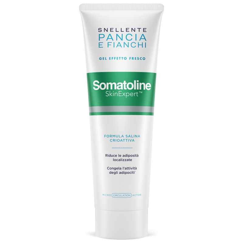 Somatoline Skin Expert Pancia e Fianchi Gel Effetto Fresco Cryogel 250 Ml - Trattamenti anticellulite, antismagliature e rass...