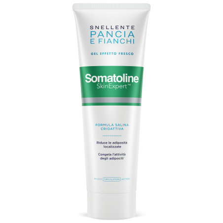 Somatoline Skin Expert Pancia e Fianchi Gel Effetto Fresco Cryogel 250 Ml - Trattamenti anticellulite, antismagliature e rass...