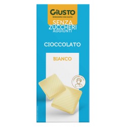 Farmafood Giusto Senza Zucchero Cioccolato Bianco 85 G - Sostitutivi pasto e sazianti - 985499817 - Farmafood - € 3,26