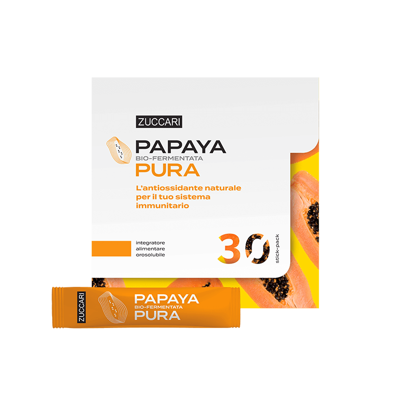 Zuccari Papaya Pura 60 Stick - Integratori antiossidanti e anti-età - 982951028 - Zuccari - € 32,06