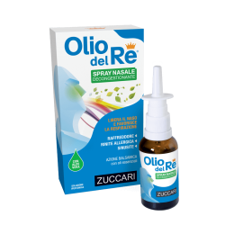 Zuccari Olio Del Re Spray Nasale Decongestionante 30 Ml - Prodotti per la cura e igiene del naso - 973499852 - Zuccari - € 8,44
