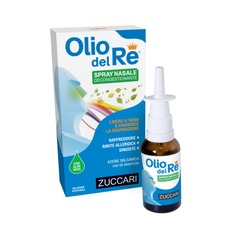 Zuccari Olio Del Re Spray Nasale Decongestionante 30 Ml - Soluzioni Ipertoniche - 973499852 - Zuccari - € 9,35