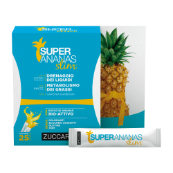 Zuccari Super Ananas Slim Integratore Per Il Peso Corporeo 25 Bustine - Integratori per dimagrire ed accelerare metabolismo -...