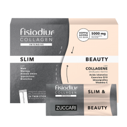 Zuccari Fisiodiur Collagen Slim&beauty 24 Stick Pack - Integratori per dimagrire ed accelerare metabolismo - 983701780 - Zucc...