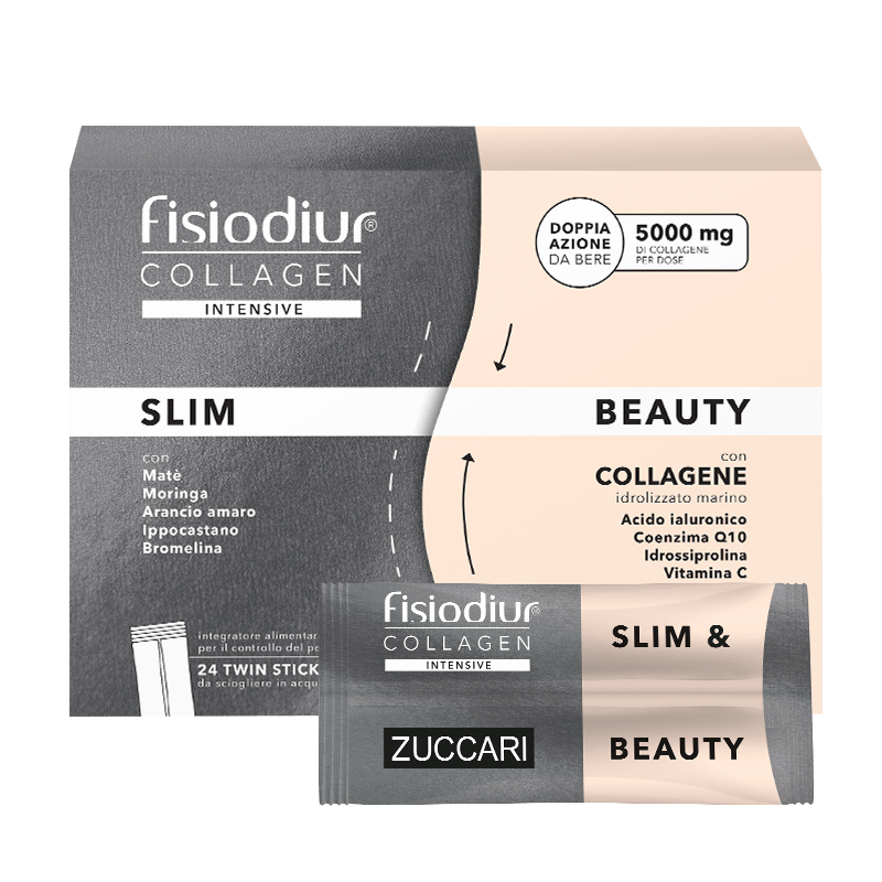 Zuccari Fisiodiur Collagen Slim&beauty 24 Stick Pack - Integratori di Collagene - 983701780 - Zuccari - € 28,29