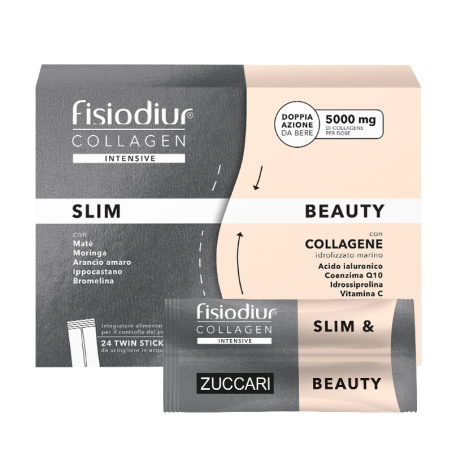 Zuccari Fisiodiur Collagen Slim&beauty 24 Stick Pack - Integratori di Collagene - 983701780 - Zuccari - € 28,37