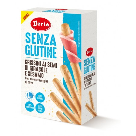 Alpipan Doria Grissini Semi Girasole-sesamo 5x20 G Alpipan - 1 Alpipan Doria Grissini Semi Girasole-sesamo 5x20 G Alpipan - 1