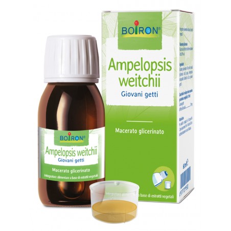 Boiron Ampelopsis Weitchii Macerato Glicerico 60 Ml Int - Rimedi vari - 977709930 - Boiron - € 11,65