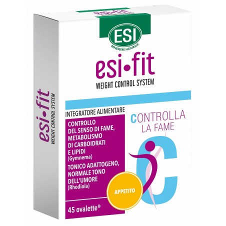 Esi Fit Controlla Appetito 45 Ovalette - Integratori per dimagrire ed accelerare metabolismo - 986147078 - Esi - € 11,93