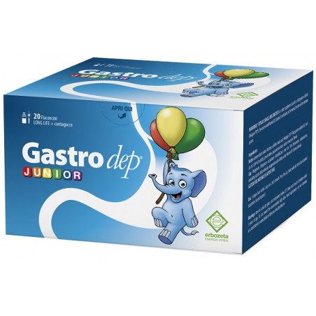 Erbozeta Gastrodep Junior 20 Flaconcini Erbozeta - 1 Erbozeta Gastrodep Junior 20 Flaconcini Erbozeta - 1