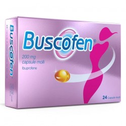 Buscofen 200 Mg Ibuprofene Per Dolori Mestruali 24 Capsule Molli - Farmaci per dolori muscolari e articolari - 029396052 - Bu...