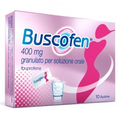 Buscofen 400 Mg Ibuprofene Orale 10 Bustine - Farmaci per dolori muscolari e articolari - 029396049 - Buscofen - € 8,70